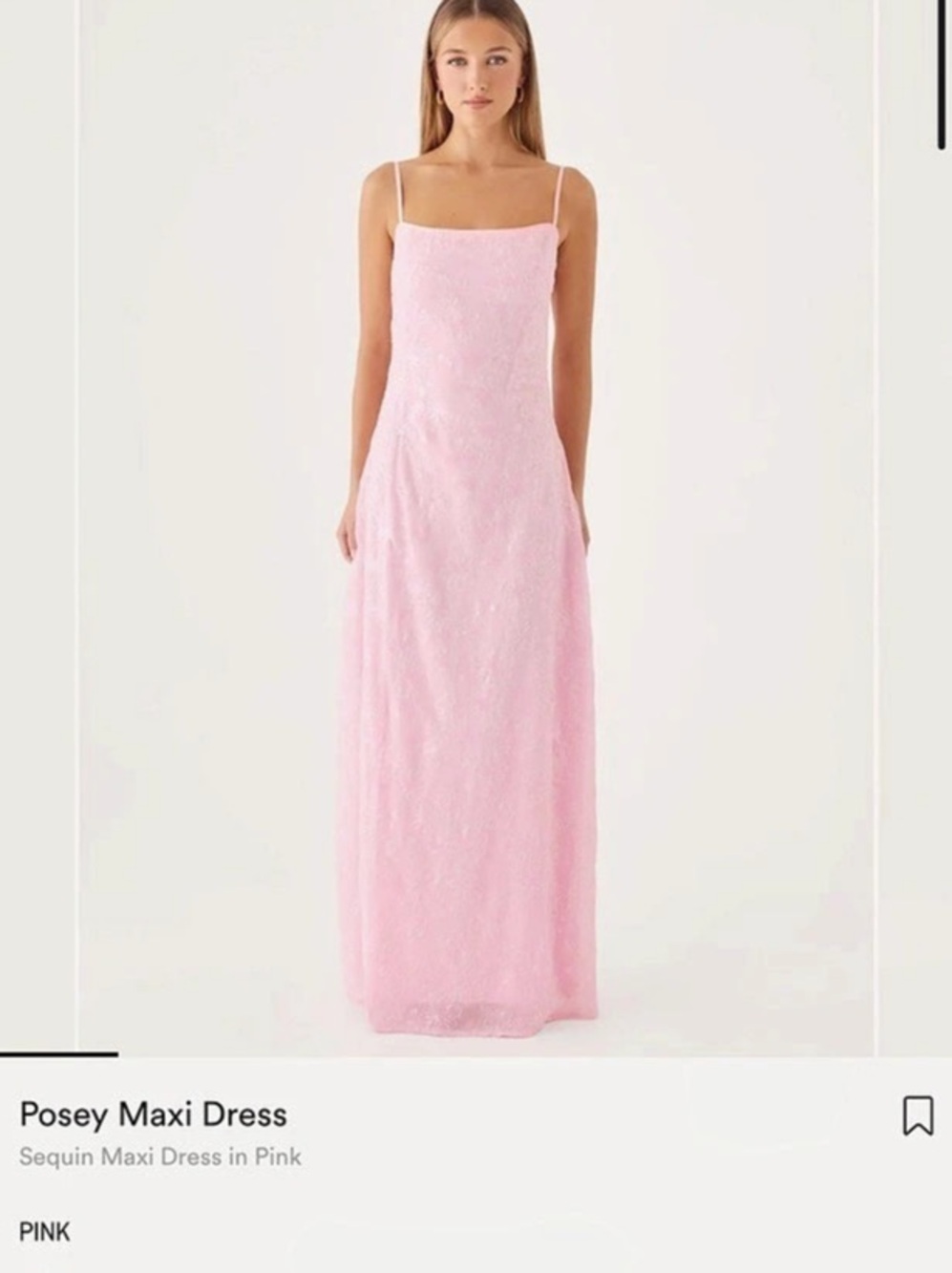 Peppermayo Posey Maxi Dress Pink
